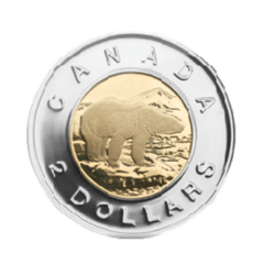 CANADIAN COIN STICKERS