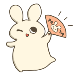 Freely Funky Rabbit Sticker 3