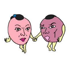 くわいくん と くわいさん Line スタンプ Line Store