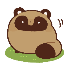 chubby raccoon dog