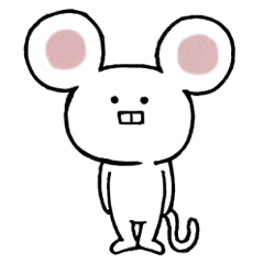Lovely Mouse Sticker part2