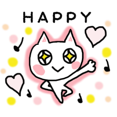 English cat Sticker kawaii