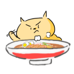 Noodle cat