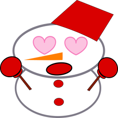 various snowman sticker