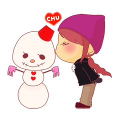 SNOW BOY & GIRL
