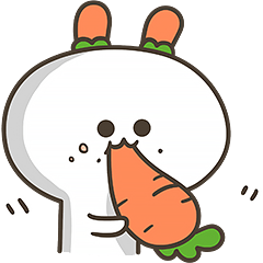 Happy Carrot Rabbit 4 - Enjoy the food