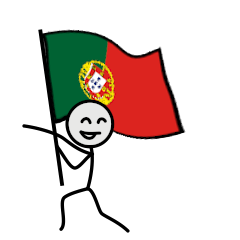 GO! GO! Equipa de Portugal com patriota!