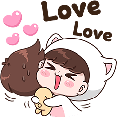 Boobib Cute Cat & Dog 2 (Eng.Ver) – LINE stickers | LINE STORE