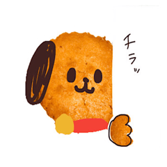 Sweet! Cupcake dog.(Japanese)