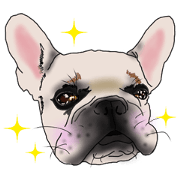 French Bulldog Stickers