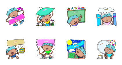 Bondada Friends Custom Stickers