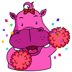 Pinky Hippo - too cute - (EN)