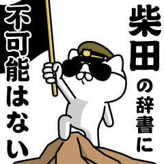 "SHIBATA"name/Military cat