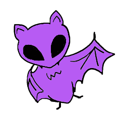 紫蝙蝠ちゃん
