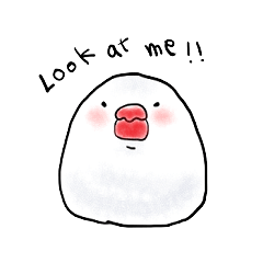 もっちり文鳥 君は天使それとも小悪魔 Line スタンプ Line Store もっちり文鳥 君は天使それとも小悪魔 Line スタンプ Line Store