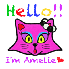 AMELIE AND SWEET CANDY CATS(English ver)