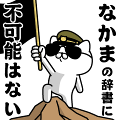 "NAKAMA"name/Military cat