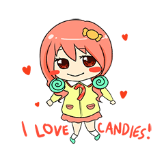 Candy Boy and Girl - cute - (EN)