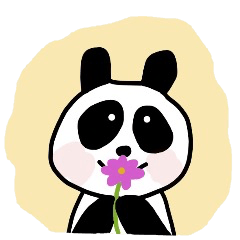 Cute panda Sticker 2