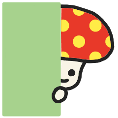 moving mushroom Sticker