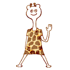 giraffe bear