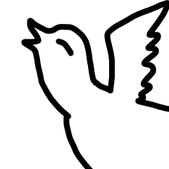 Masahiko Bird Midopii Sticker