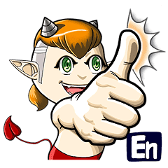 かわいい悪魔の日常 English Ver Line スタンプ Line Store かわいい悪魔の日常 English Ver Line スタンプ Line Store