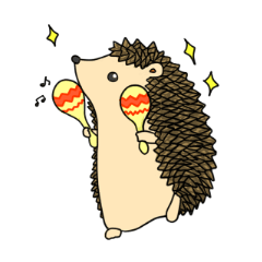 A Little Hedgehog "Harry-kun"