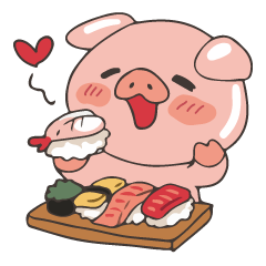 lovely pig's daily life