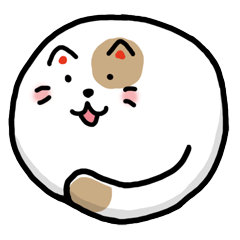 Marunyanko -Round Cat -