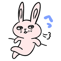 Annoying, pretty rabbit