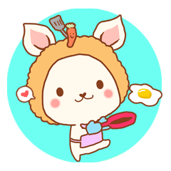 Kawaii Anjing Lucu Stiker Line Line Store