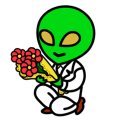 Cute Alien in love