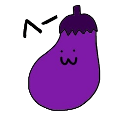 Sticker of Eggplant