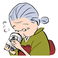 Grandma Of Japan Line Stickers Line Store