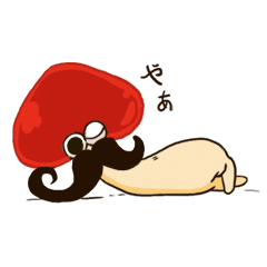 A mushroom and acorn