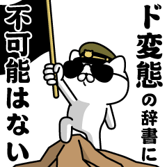 "DOHENTAI"name-Military cat