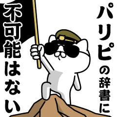 "PARIPI"name-Military cat