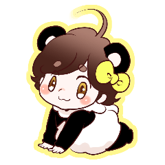 Cutie Panda Girl 02