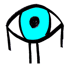 blue eyeball