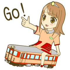 Railroad Girl sticker