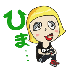 blonde punk girl