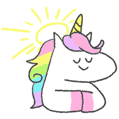 YAS,Queen!! Rainbow Unicorn3(English)