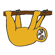 The Sloth Sticker