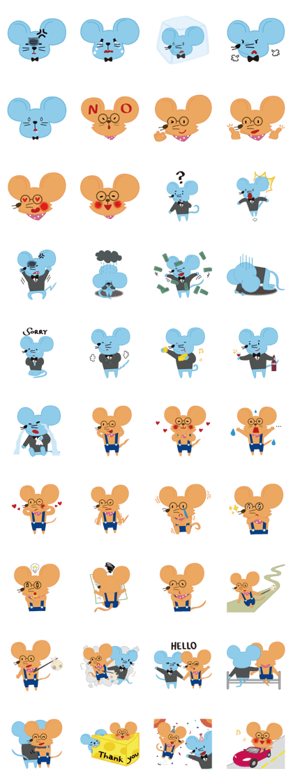 cute and lovely mouse