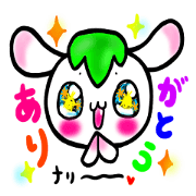 Sakura Mochikichi Greeting Sticker