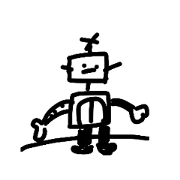 A nonchalant sticker