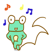 Square face frog 3