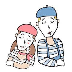 Mime Couple