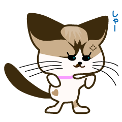 U-ko san, A touchy cat